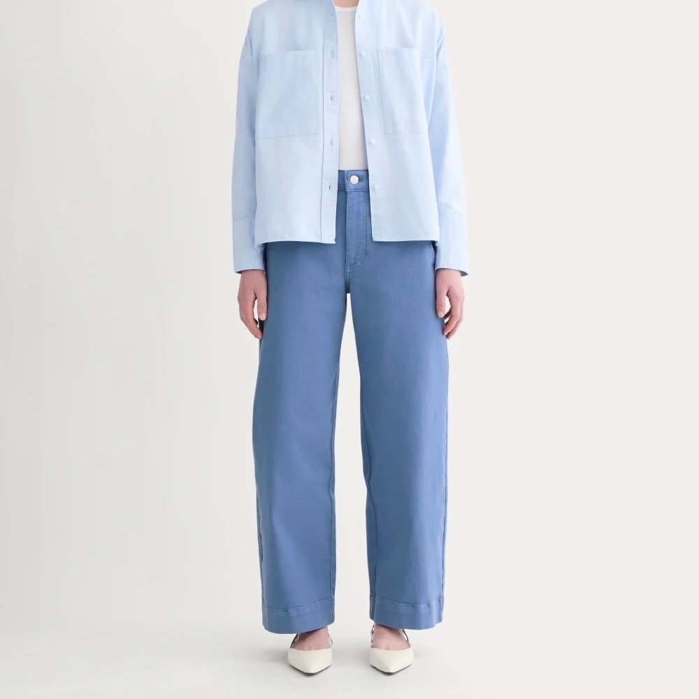 BNWT Everlane The Utility Wide-Leg Pant